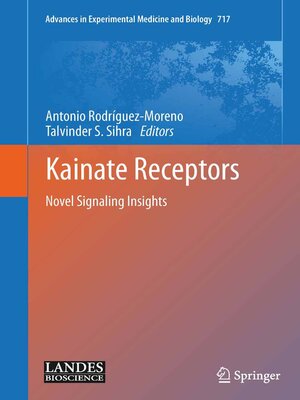 cover image of Kainate Receptors